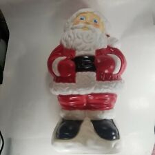 Vintage Blow Mold Santa Christmas Stand Up Standing 18