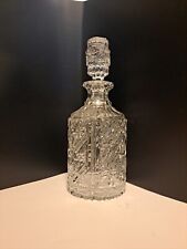 vintage lead crystal decanter 8point Flawless Starofhope picture