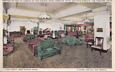 Postcard Portion Lobby Hotel Rosslyn Los Angeles CA picture