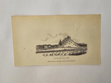 Miamisburg The Great Mound 1846 1900 Ohio Krehbiel Print Picture picture
