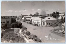 Ciudad Obregón Sonora Mexico Postcard View of Guerrero Street c1910 RPPC Photo picture