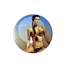 Princess Leia Carrie Fisher Star Wars Lucasfilm C&D Visionary Inc Button Pin 3