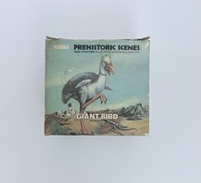 Aurora Vintage Prehistoric Scenes Giant Bird Figurine 739-250 Box Manual picture