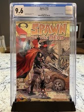 Spawn #223 CGC 9.6 White Pages Walking Dead #1 Homage Todd McFarlane Image picture