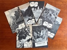 1940/1941 NATIONAL PARK BROCHURES —- DEPT INTERIOR — Lot Of 7 picture