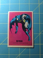 1974 Wonder Bread National Periodicals DC Heroes/Warner Bros Cartoons Batman  picture