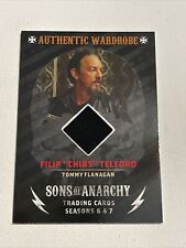 2015 Sons Of Anarchy Authentic Wardrobe Card Of Filip “Chibs” Telford #M01 SP picture