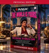Scarface - Tony Montana, PRINTED 100 Card Commander Deck, MTG EDH picture