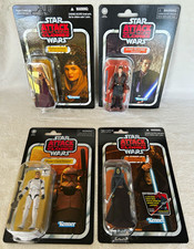 Star Wars Vintage Collection AOTC 2002 4-Figure Lot Anakin Padmé Clone Barriss picture