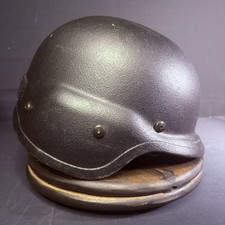Second Chance 3A Helmet Size Medium PASGT Black Ballistic Level IIIA Bulletproof picture