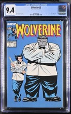 Marvel Comics Wolverine #8 (1989) CGC 9.4 Near Mint - Patch & Joe Fixit picture