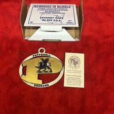 HIGH SCHOOL PEPPERELL DRAGONS GEORGIA - LIMITED EDITION MARBLE ORNAMENT (p8) picture