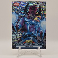 2026 TOPPS CHROME Marvel 65 Fantastic Years Galactus #FY-06 WAVE REFRACTOR picture