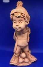 Vintage Lovable Collections Snowball Fight Figurine picture