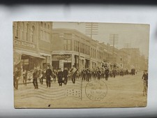 Canada New Westminster BC 1905 May Day Parade Buildings Band Historical Berkeley picture