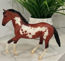 VINTAGE PRANCING BREYER PINTO PAINT 7” HORSE picture