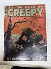 Creepy 10 Warren Publishing Frank Frazetta Cover Artist picture