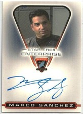 Star Trek Enterprise Season 3: Autograph MACO6 Marco Sanchez as Corporal Romero picture