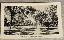 Postcard Common Townsend Massachusetts MA picture