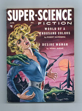 Super-Science Fiction Pulp Vol. 1 #4 VF+ 8.5 1957 picture