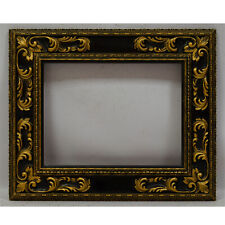 Ca. 1900-1930 Old wooden frame decorative corners Internal: 15.9x12 in picture
