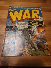 War Comics #4 Atlas Marvel Comics June 1951 Pre Code War WWII Golden Age picture