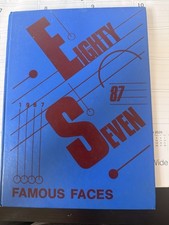 1986-1987 Pittsford Middle School NY Yearbook Famous Faces Signed Autographs picture