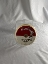 1996 Campbells Soup Cracker Glass Jar picture