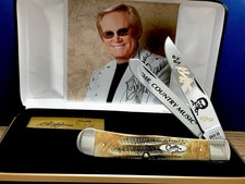 CASE XX USA George Jones “COUNTRY MUSIC LEGEND”boneStag Trapper Knife/Box NEW picture