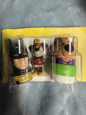 Vintage Batman Minnie Mouse Cartoon Character Novelty Container Lot Of 3  picture