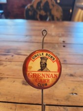 Antique 1920/30 UNCLE BOB'S GRENNAN CAKE CLUB advertising celluloid Bill Hook A picture