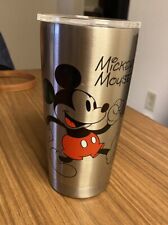 NEW DISNEY MICKEY MOUSE STAINLESS STEEL TRAVEL MUG TUMBLER 16 OZ HOT/COLD CUP picture