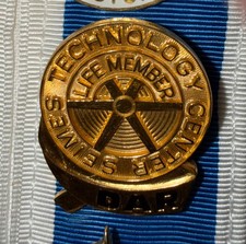 Daughters if the American Revolution DAR pin insignia Korea picture