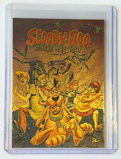 Scooby-Doo Gold Plated Edition Artist Signed 