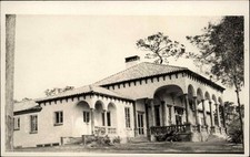 Miami Area??? Florida FL Mansion Architecture c1915 Real Photo Postcard #5 picture