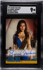 1997 Skybox Star Trek Original Series 1 Sherry Jackson A26 Autograph SGC Andrea picture