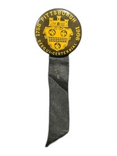 Vintage 1908 Pittsburgh Sesqui-Centennial Celebration Pinback Button picture