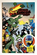 San Diego Comic-Con Comics #1 (1992) NM Unread + Rare Original 1992 Ad Board picture