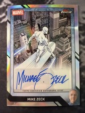 2026 Topps Finest Fantastic Four MIKE ZECK Silver Surfer #1 Comic Artist Auto picture