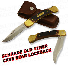 Schrade Old Timer DELRIN Cave Bear Lockback Knife 7OT picture