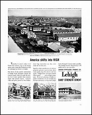 1941 Indiantown Gap Military Reservation Lehigh Cement retro photo print ad XL4 picture
