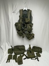 JS Industries Pre MSA Paraclete Chest Rig Vest W/ Pouches Delta CAG *Rare picture