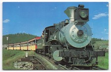 Hill City South Dakota 1880 Train Klondike Casey Steam Locomotive Postcard picture