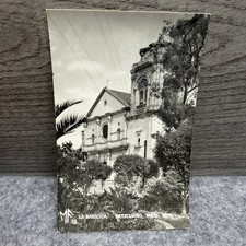 RPPC La Basilica Patzcuaro Michoacan Mexico Cerveza XX Kodak Postcard Vintage picture