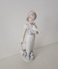 Lladro #7611 Summer Stroll Collector’s Society 1991 Retired Girl MINT picture