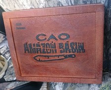 CAO Amazon Basin Empty Cigar Box Solid Wood Empty 2026 picture