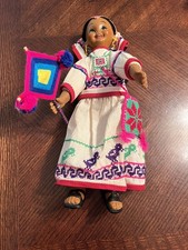 Vintage Indian Doll 12.5” Tall Beautiful picture
