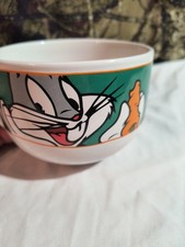 Vintage 1998 Gibson Warner Bros. Looney Tunes Bugs Bunny Cereal Mug Coffee Mug picture
