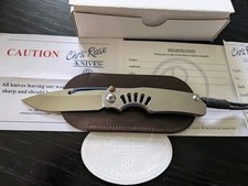 Vintage Chris Reeve And G&G Hawk TI Lock Folder picture