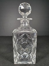 St Louis Cristal / Cut Crystal Decanter With Stopper France Signed picture